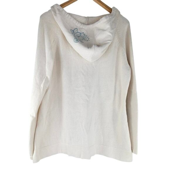 Disney Parks Mickey Mouse Hoodie Size Large 60's Hippie Love Hearts - Picture 2 of 5